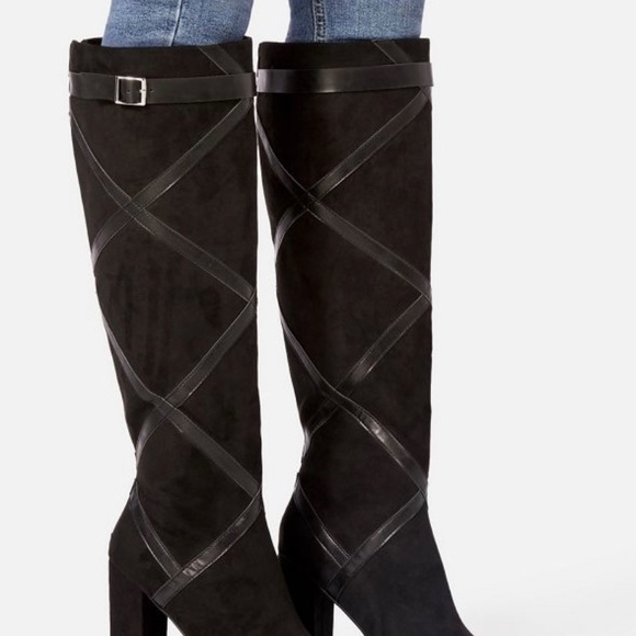 JustFab Heeled Boots (Size 7) - Picture 5 of 6